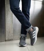 Adidas Adistar 3 Running Shoes - Grey/White - Image 3
