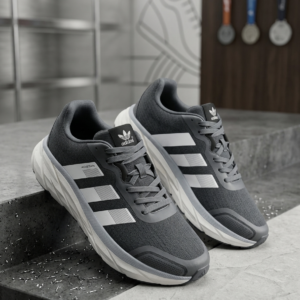 Adidas Adistar 3 Running Shoes - Grey/White