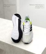 Adidas Pureboost 23 - White/Neon green - Image 3
