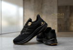 Adidas Pureboost 23 - Black/Metallic Gold - Image 4